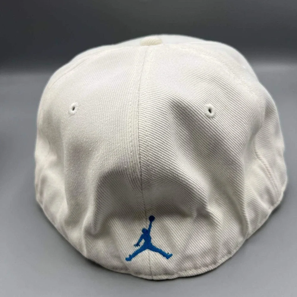 Air Jordan 23 Hat Men 7‎ 3/8 White Embroidered Jumpman Fitted Cap